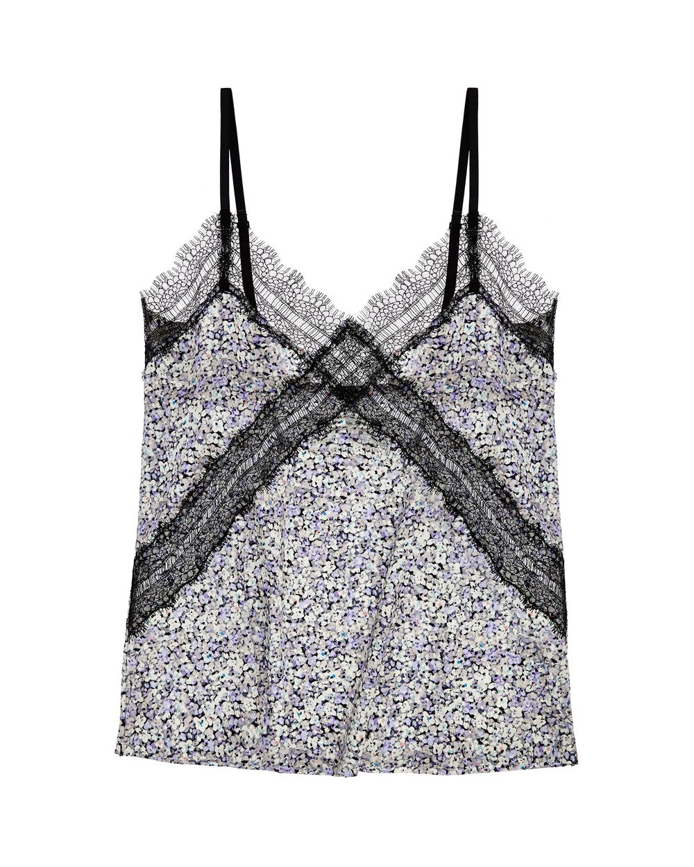 Jason Wu Intimates Stretch Satin Camisole in purple