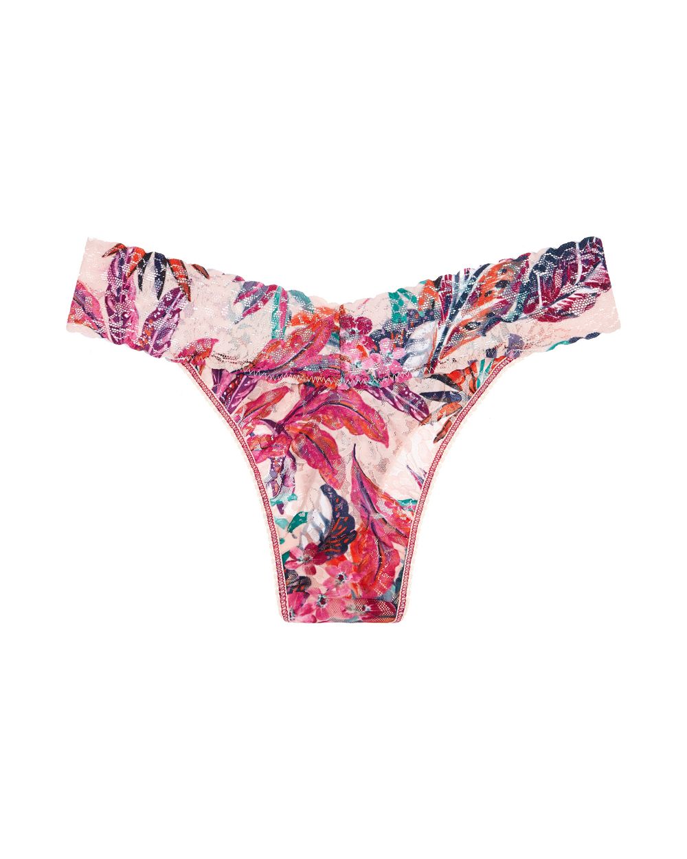 Hanky Panky Rainforest Original Rise Thong in pink