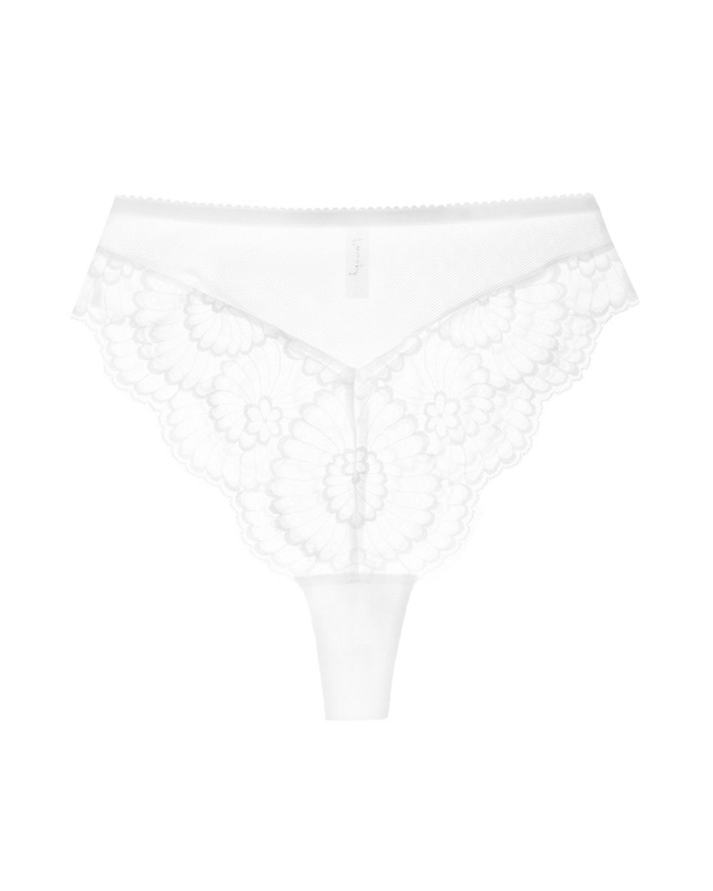 Lonely Delilah High Waist Brief in white