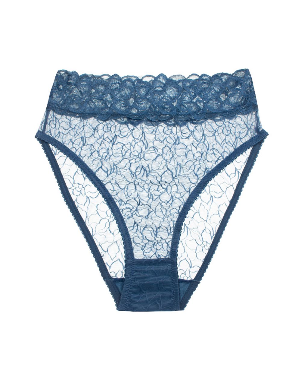 Lonely Lilian High Waist Brief in blue