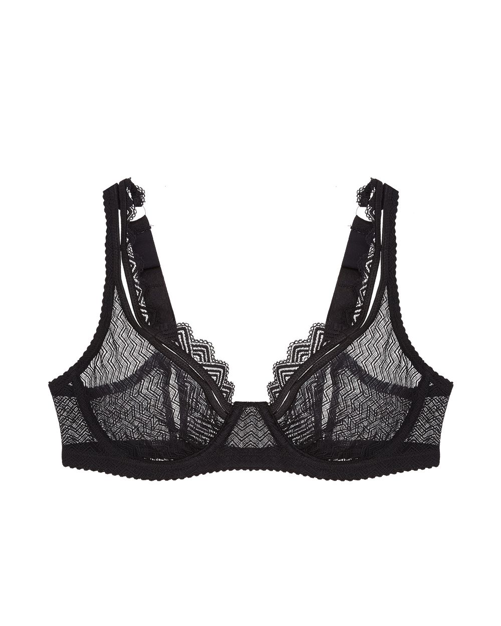Lonely Misha Underwire Bra in black