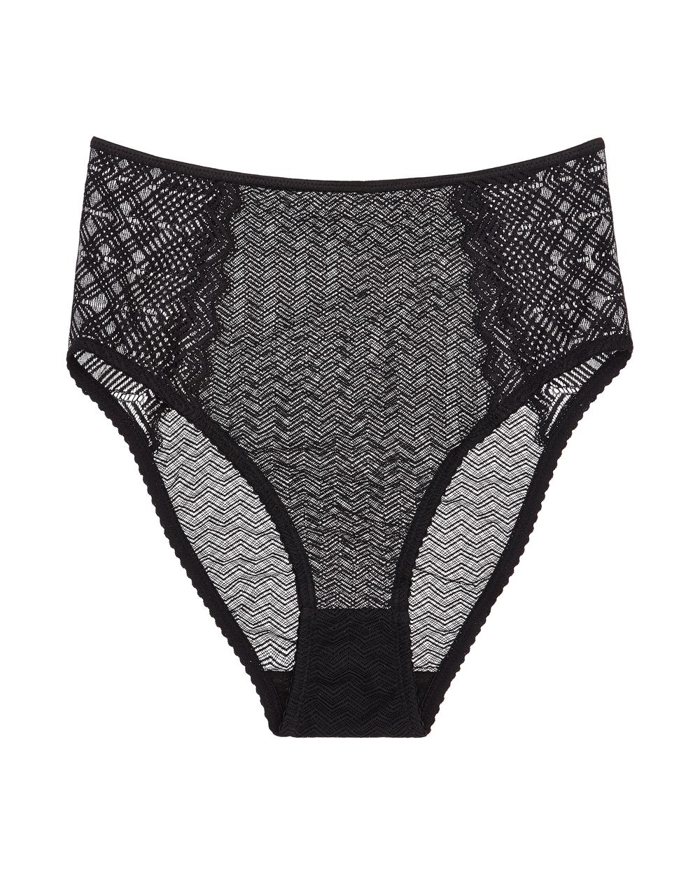 Lonely Misha High Waist Brief in black