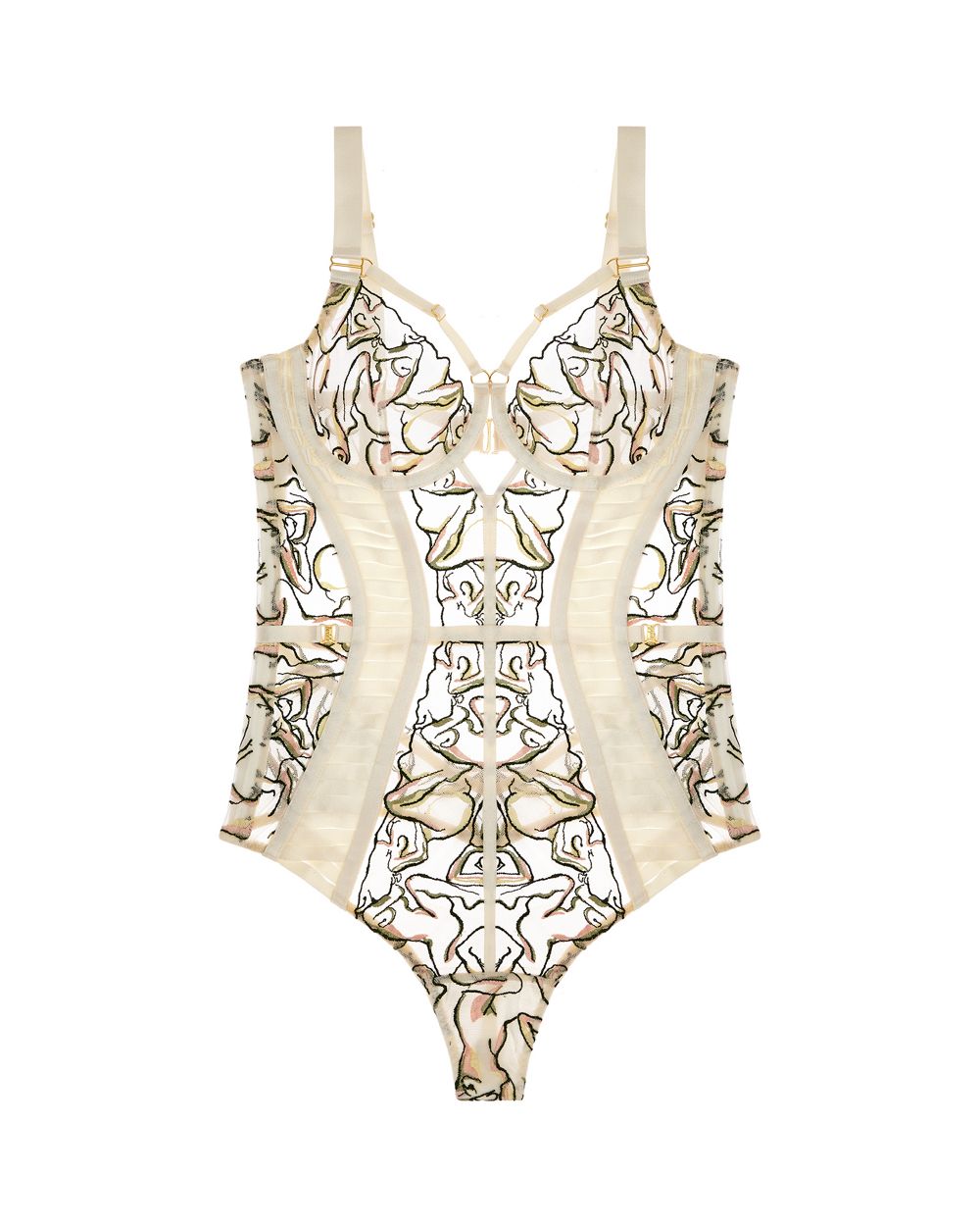 Bordelle Moa Body in white