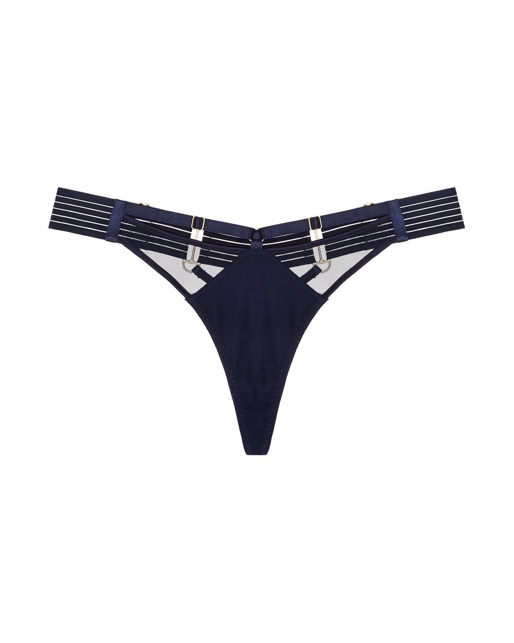Bordelle Renee Thong in blue