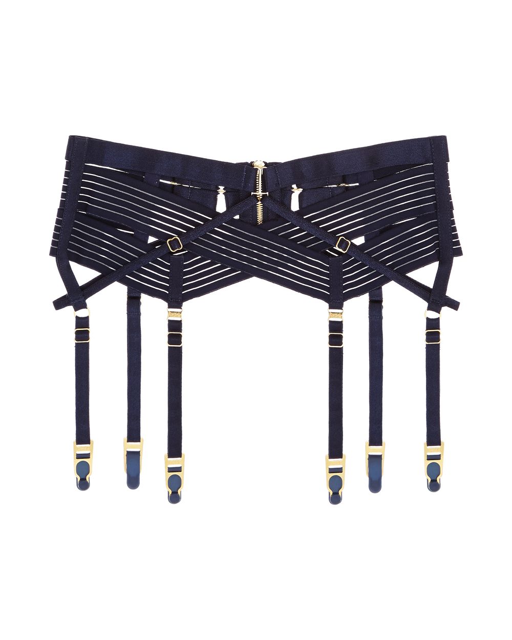 Bordelle Renee Suspender in blue