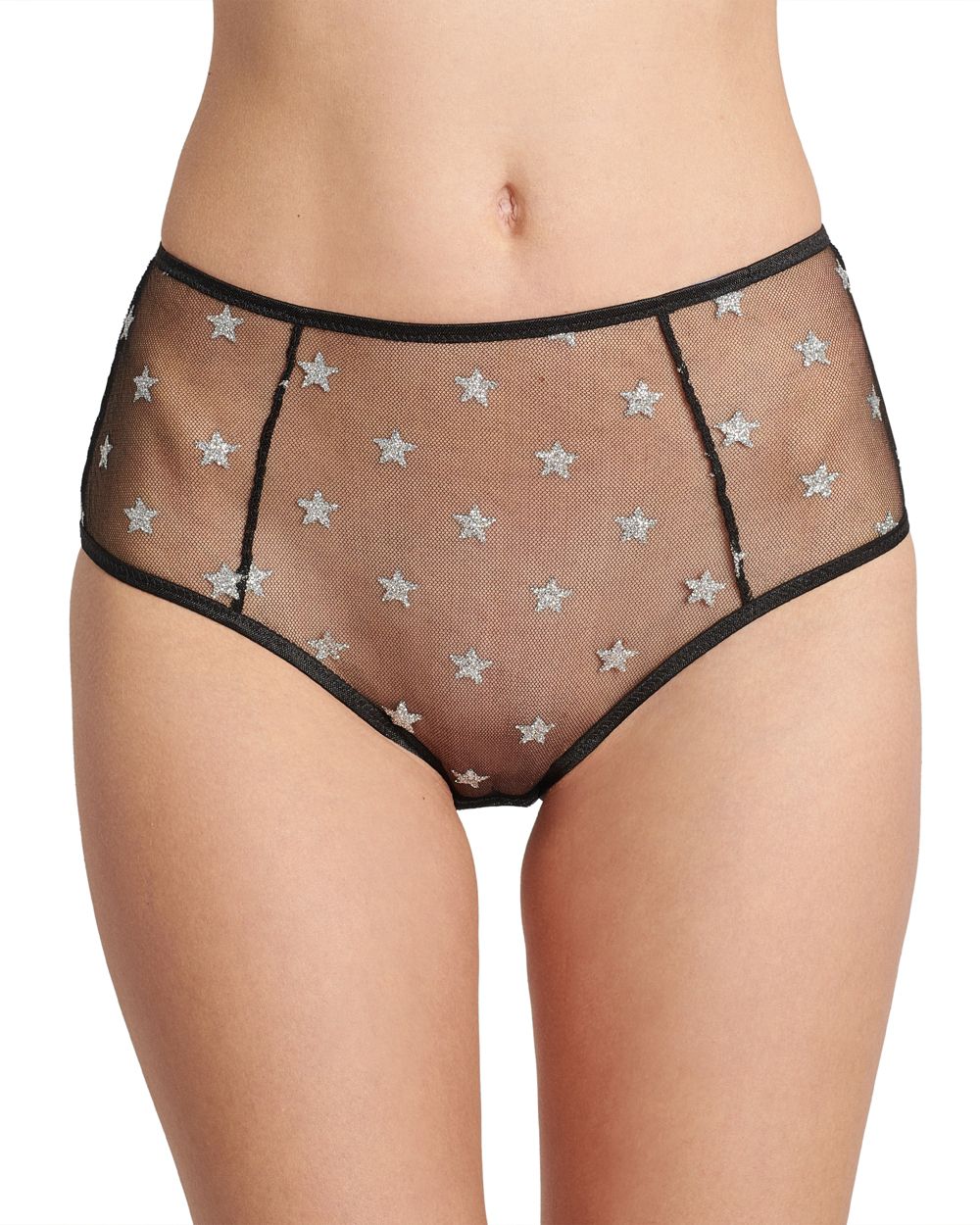 Le Petit Trou Jeu Brief in black