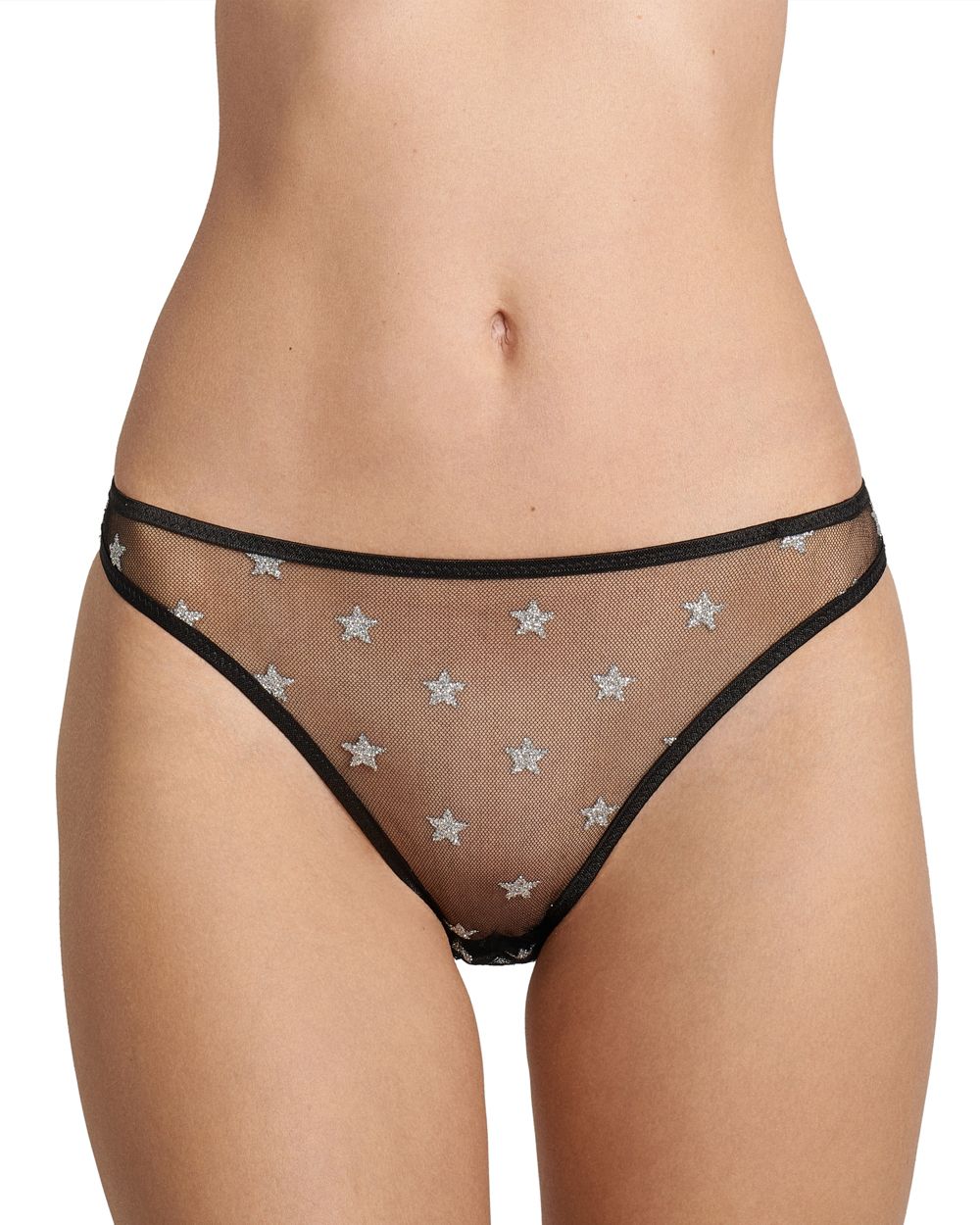 Le Petit Trou Souci Brief in black
