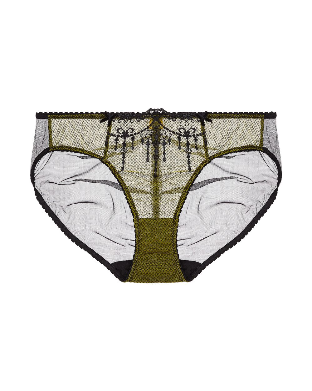 Dita Von Teese Bijoux Bikini in yellow