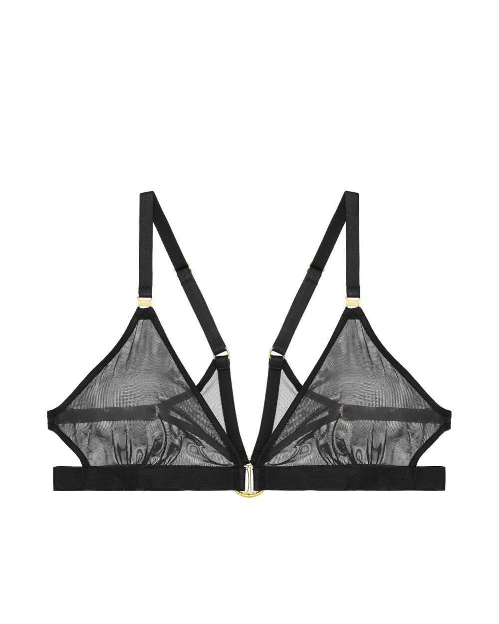 Bordelle 10 Year Exclusive Triangle Bra in black