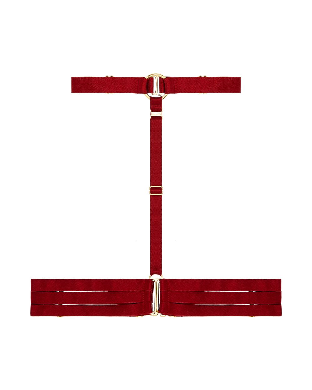 Bordelle 10 Year Exclusive Harness in red