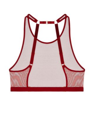 Bordelle 10 Year Exclusive Crop Top in red