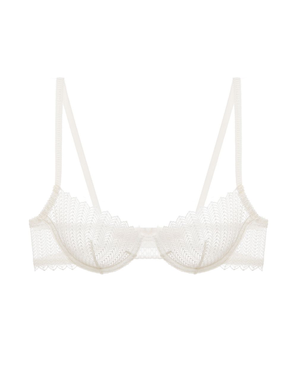 Eberjey Phoebe The Secretary Bra in white