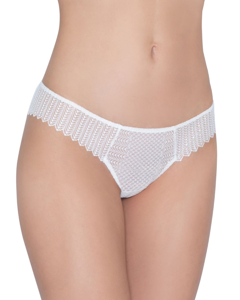 Eberjey Phoebe Cheeky Bikini in white