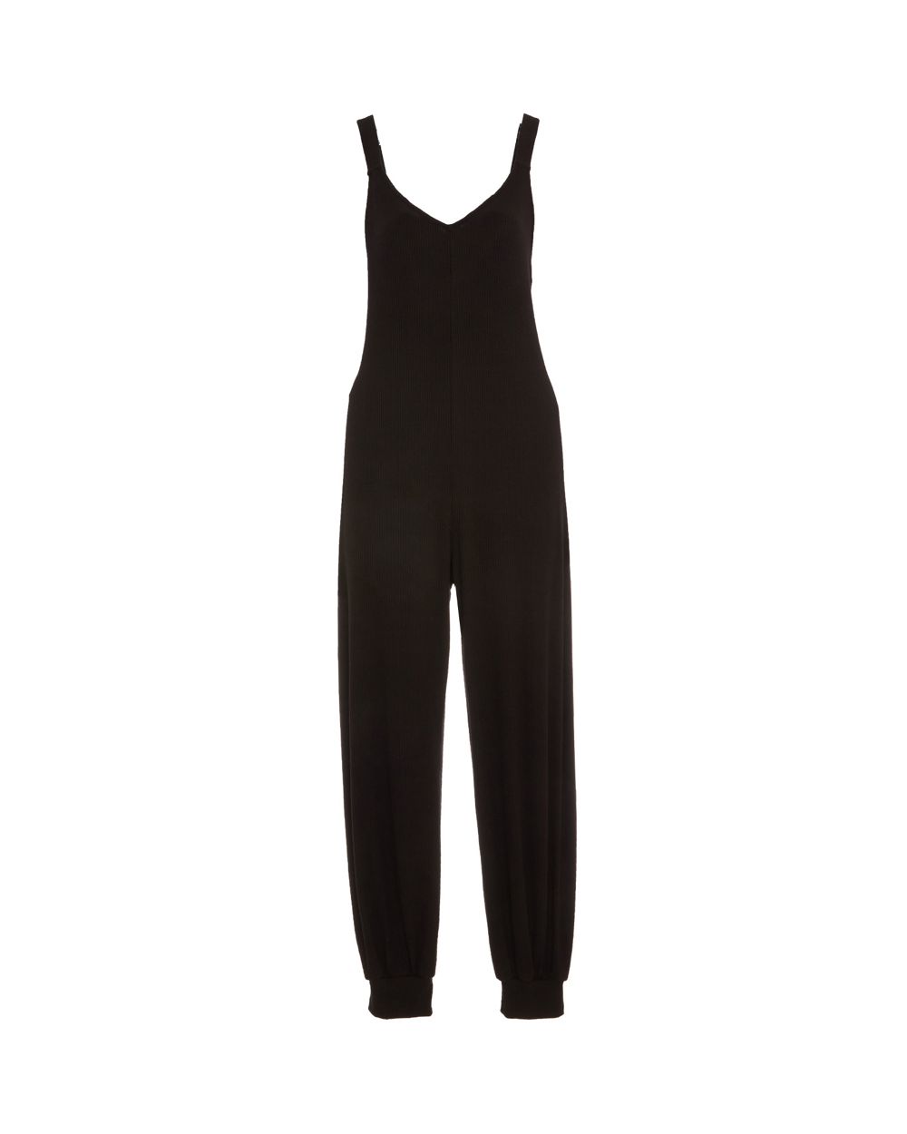 Eberjey Elon Bound V Jumpsuit in black