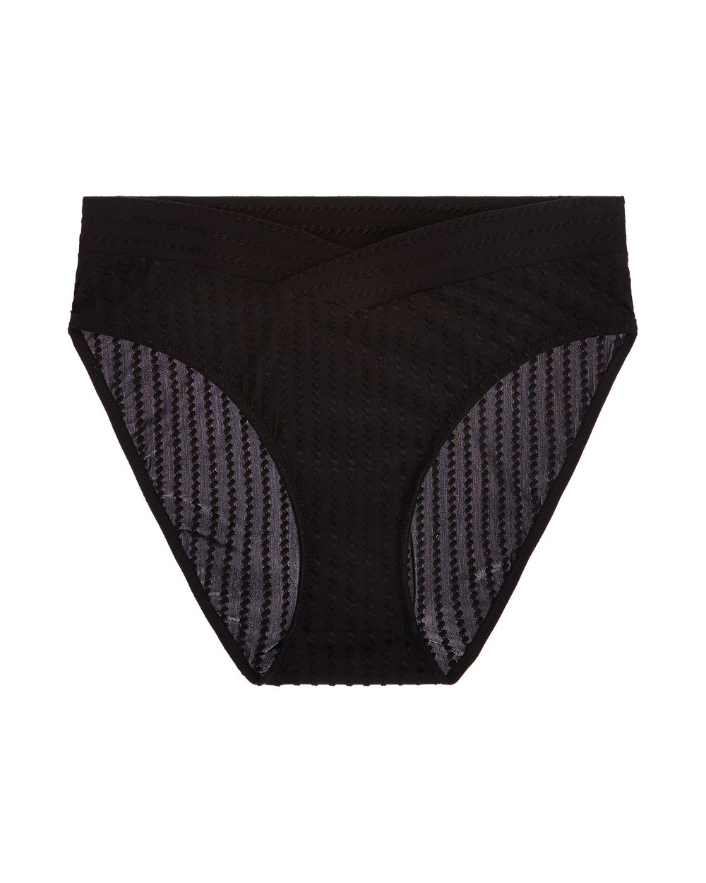 Else Ziggy High Waist Brief in black