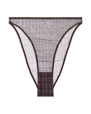 The Great Eros Mirage Hi Waist Bikini in blue