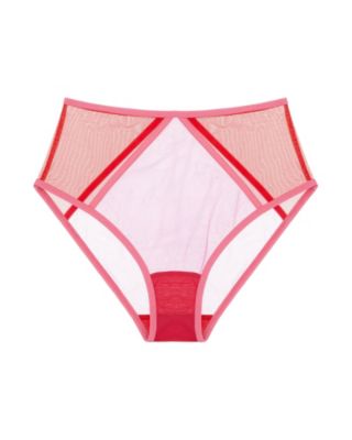 Taryn Winters Jules High Waist Panty in red