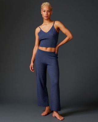 Skin Knit Deidre Cami in blue