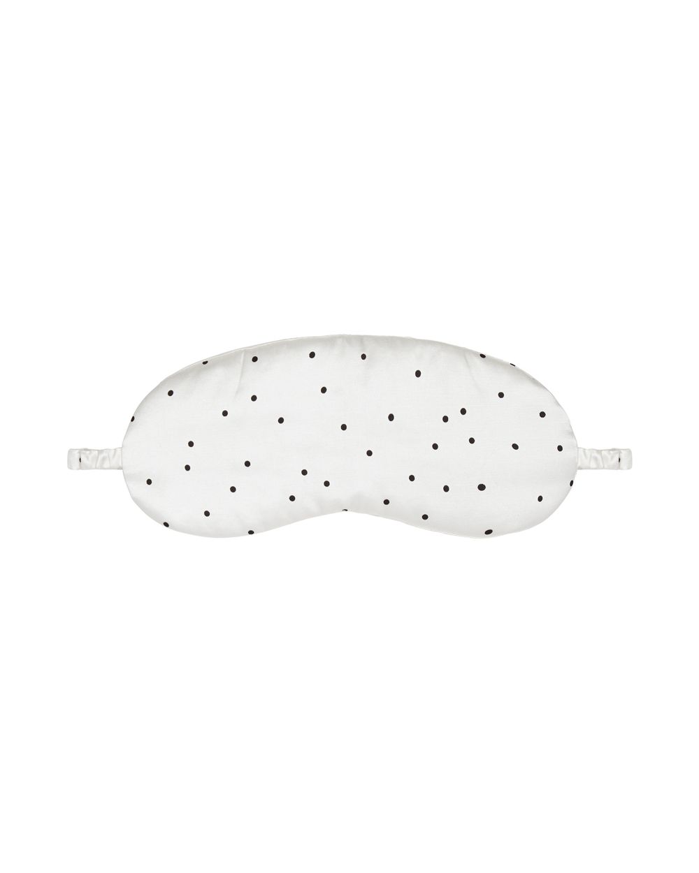 Maison Du Soir Silk Sleepmask in white
