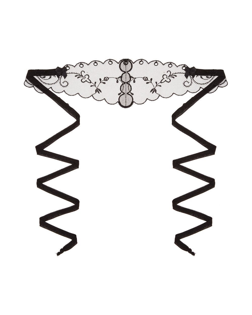 Only Hearts Betsy Blindfold in black