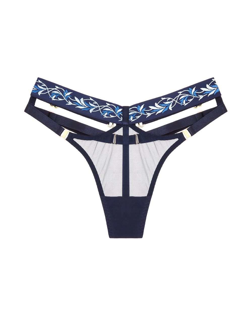Bordelle Kew Thong in blue