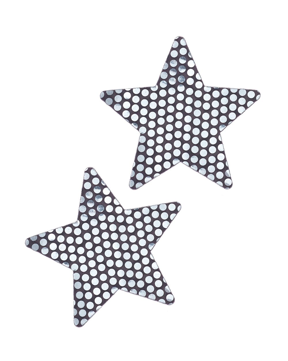 Nippies Bristols Six Night Fever Sequin Star Single Pack in metallics