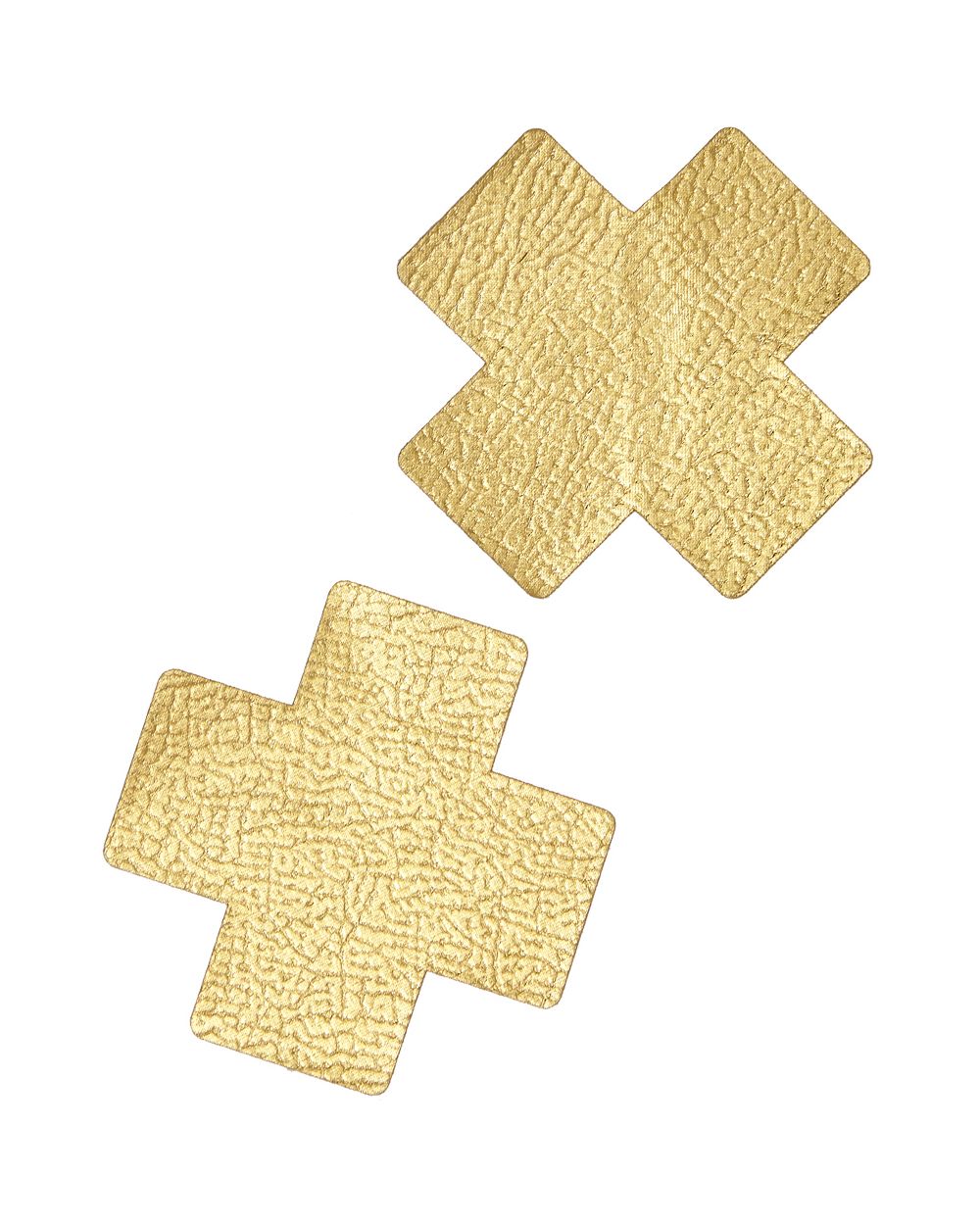 Nippies Bristols Six Gold Leather Cross Single Pack in metallics