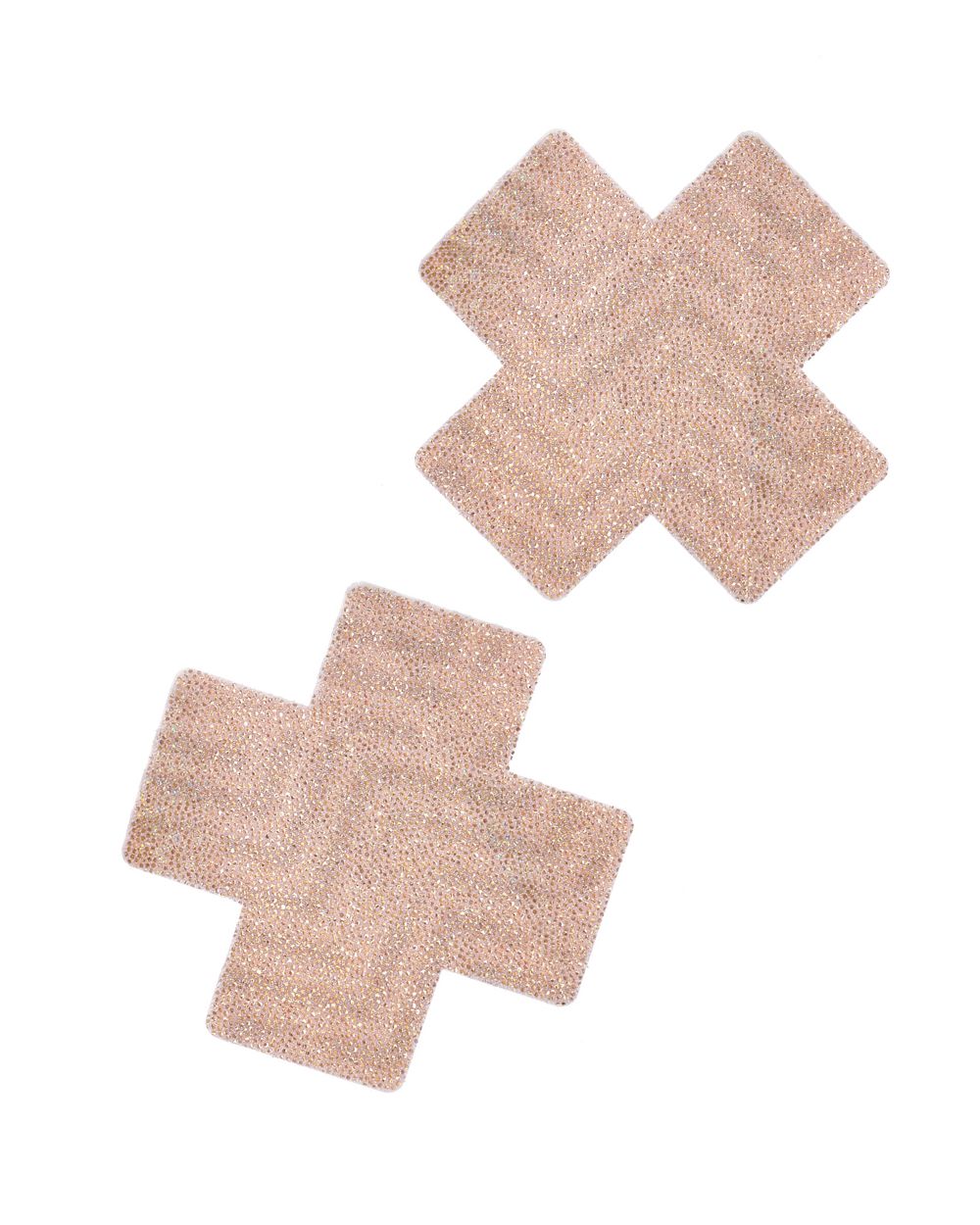Nippies Bristols Six Sandy Rose Sparkle Cross Single Pack in metallics