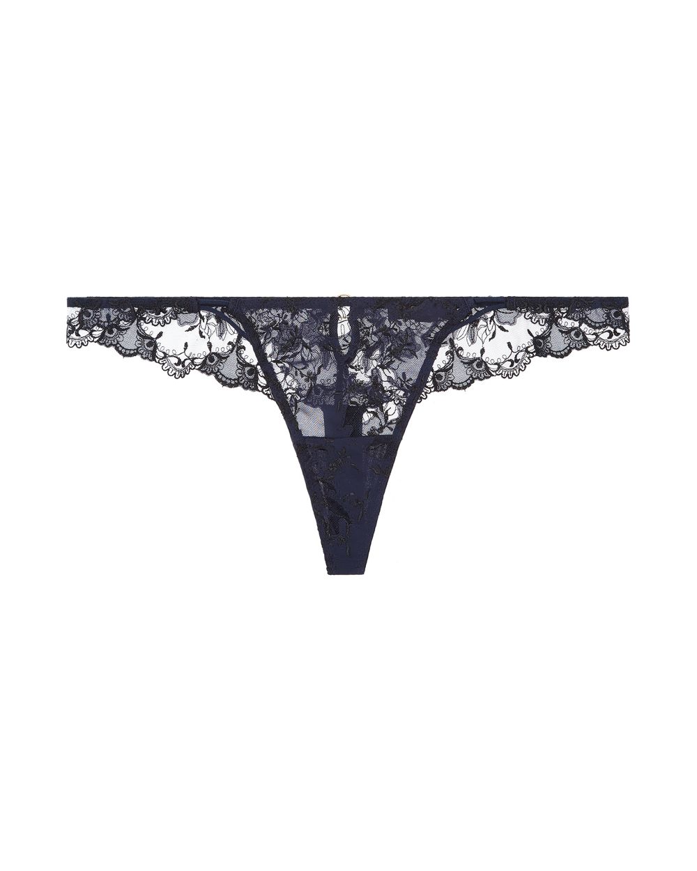 Coco de Mer Caerulea Thong in blue