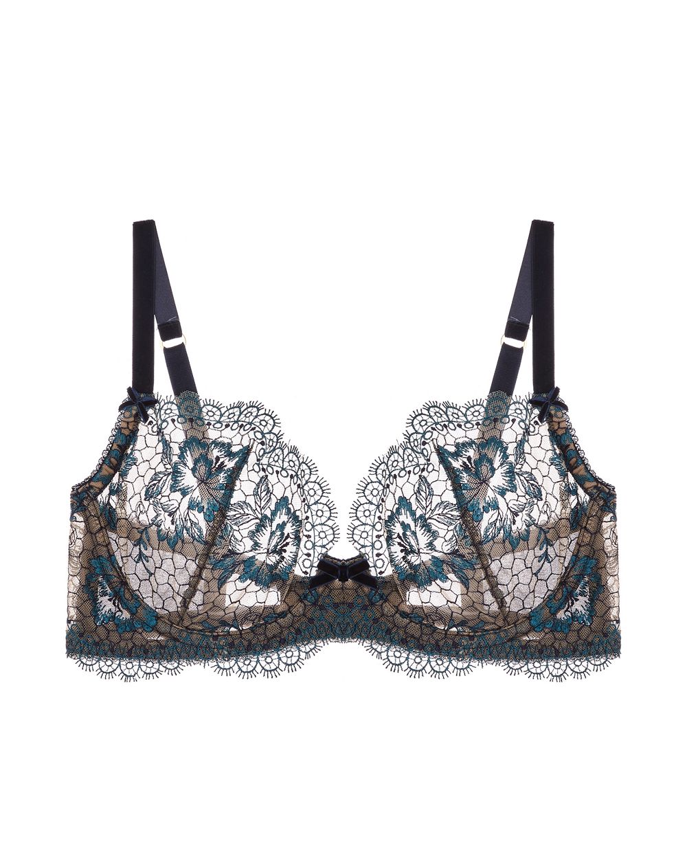 Dita Von Teese Evelina Underwire Bra in blue
