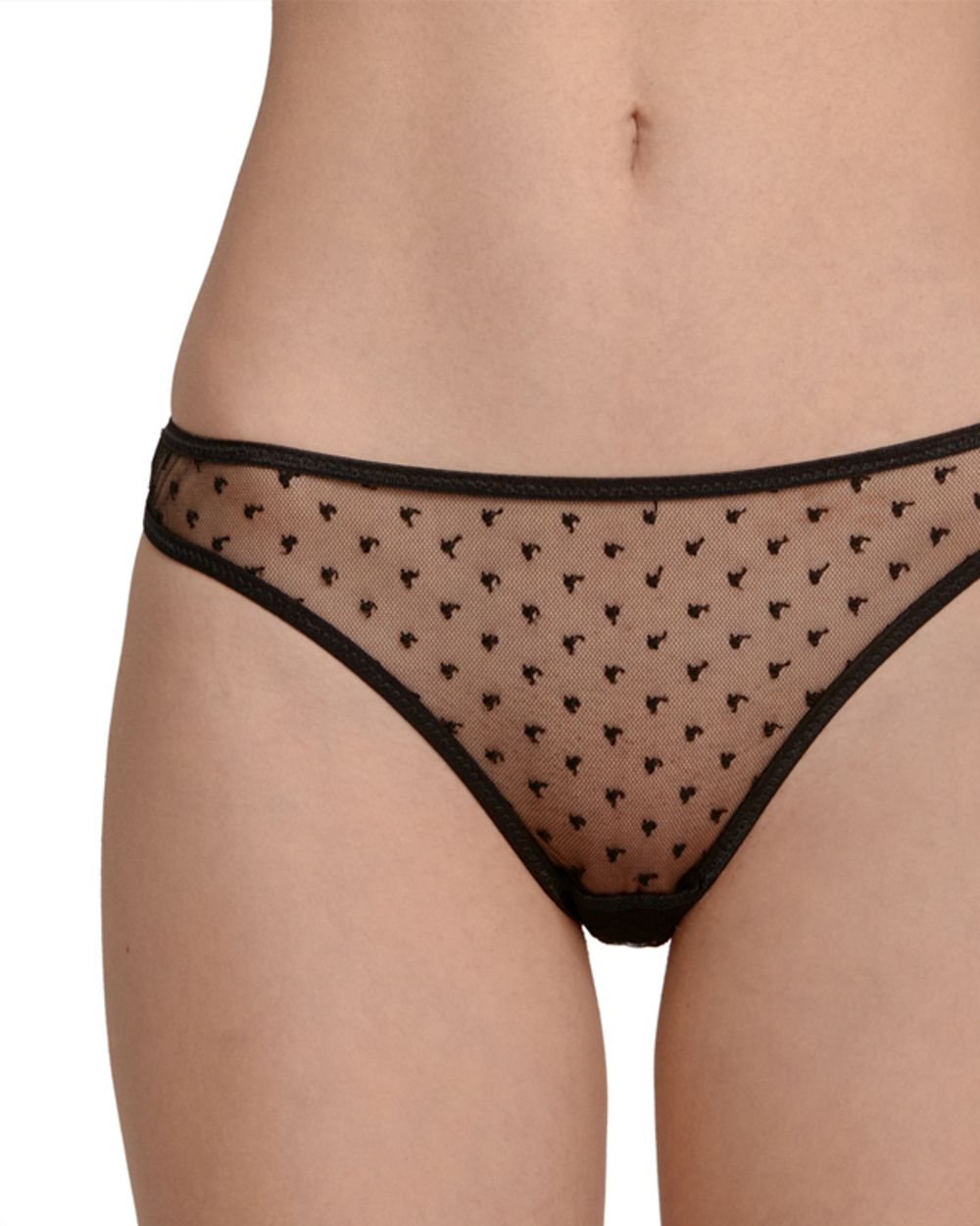 Le Petit Trou Sains Bikini Brief in black