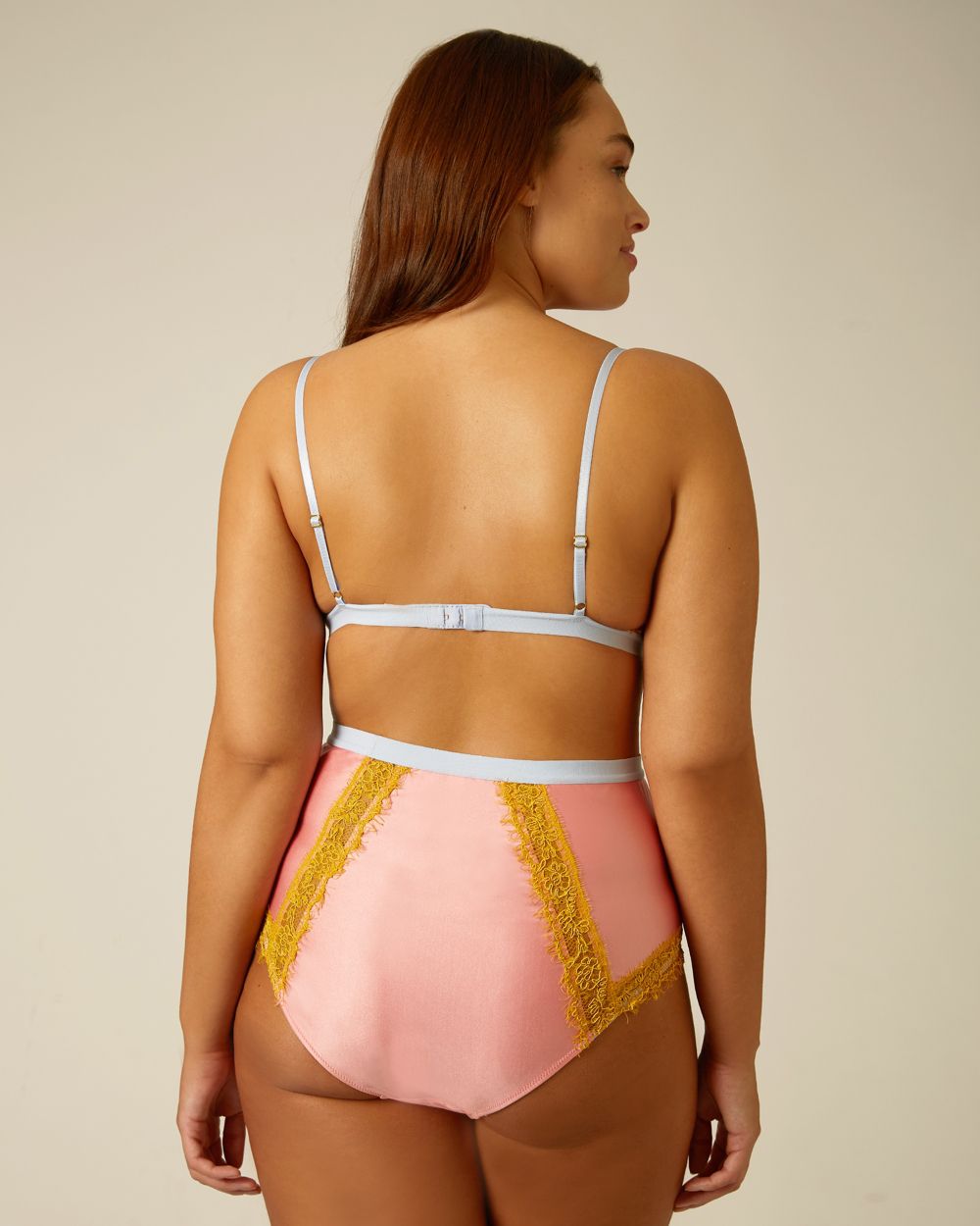 Dora Larsen Frankie High Waist Knicker in pink