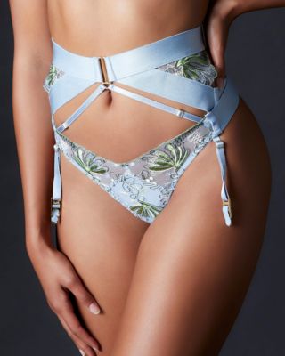 Bordelle Botanica Suspender in blue
