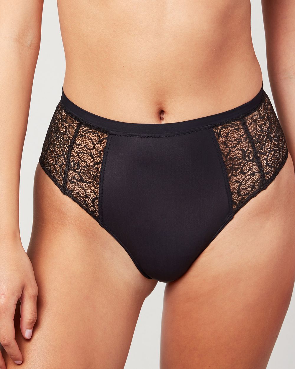 Liberte Crosby High-Rise Brief in black