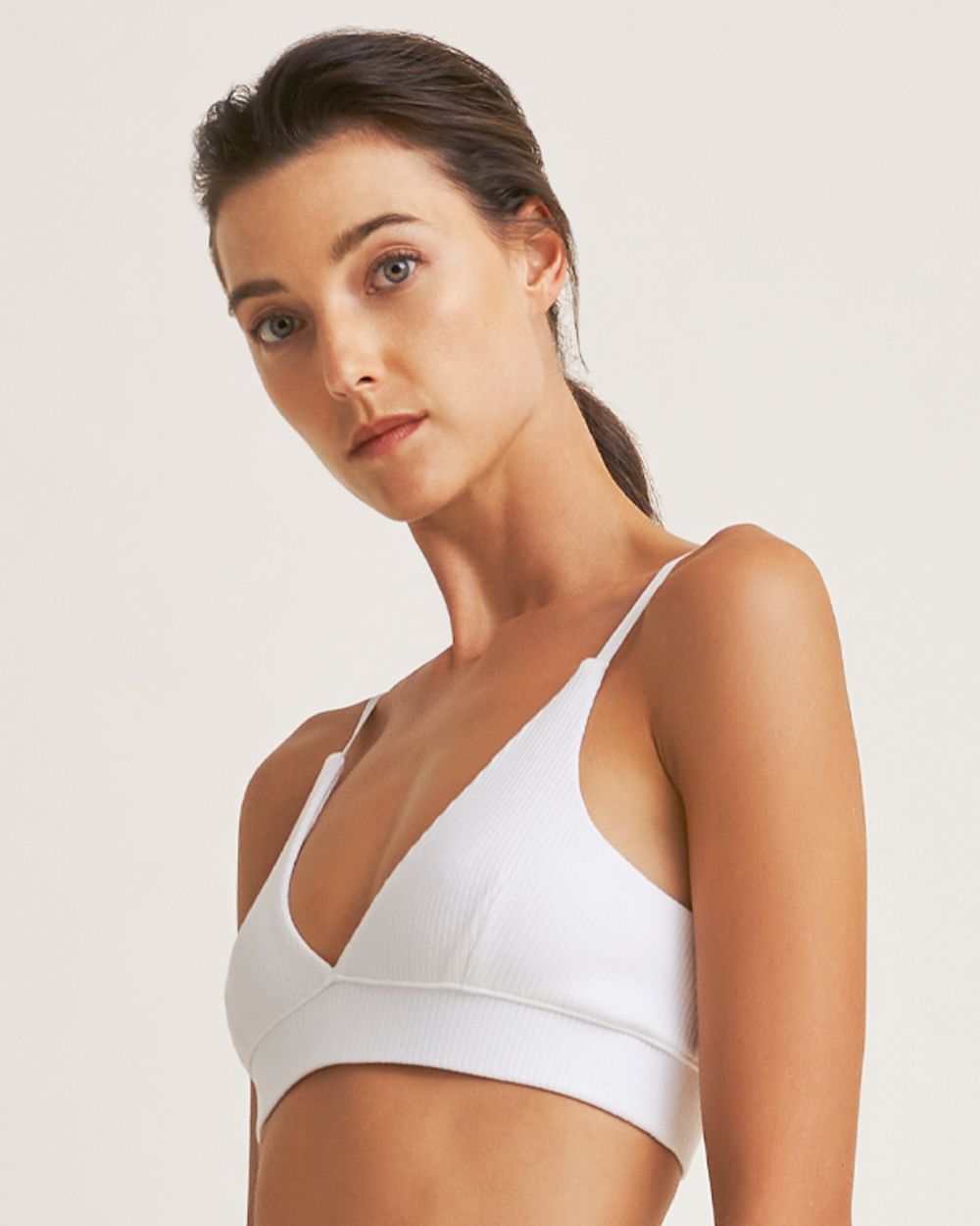 Skin Inbal Bra in white