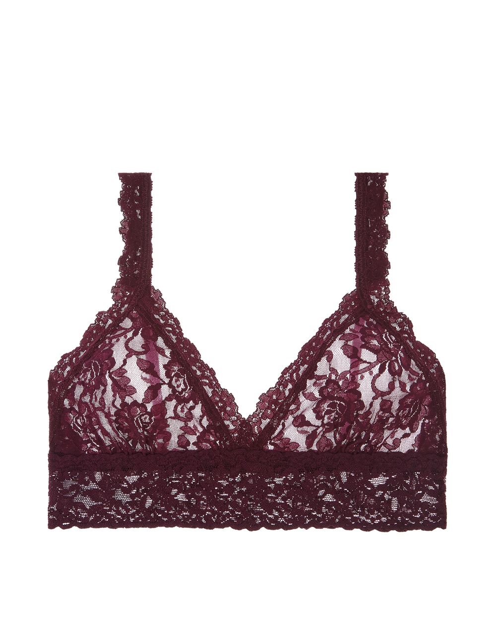 Hanky Panky Crossover bralette in purple