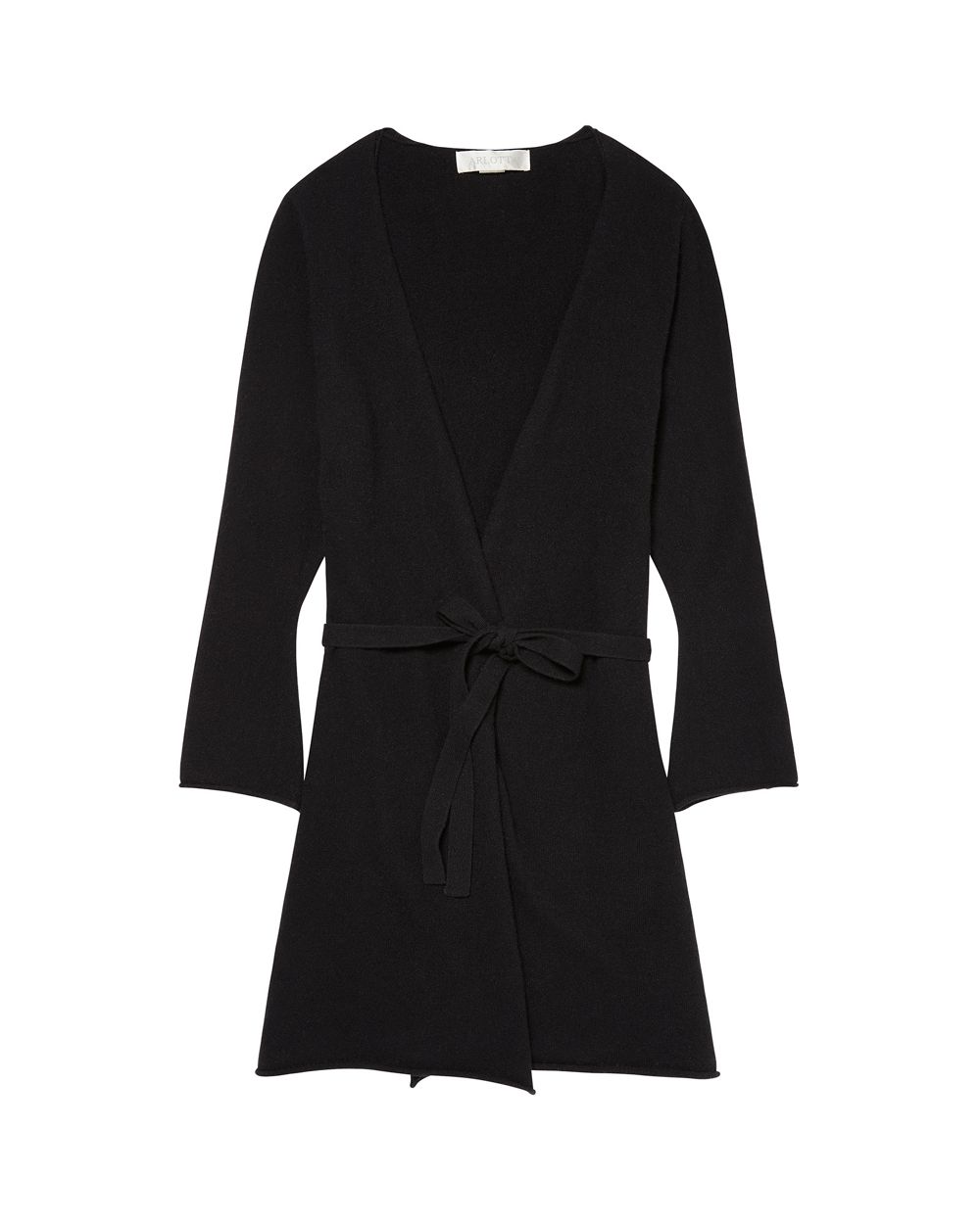 Arlotta Short Cashmere Duster in black