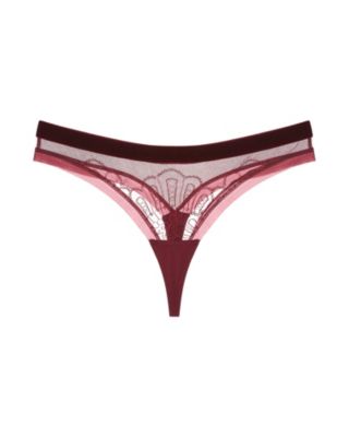 The Underargument For Love Against Oblivious Thong in red