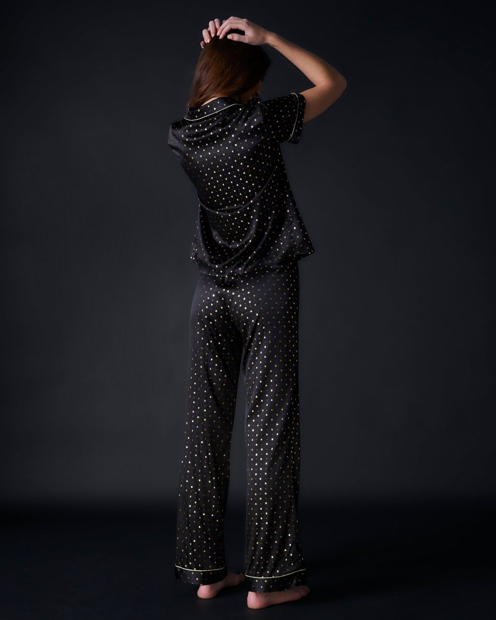 Morgan Lane Starburst Chantal Pant in black