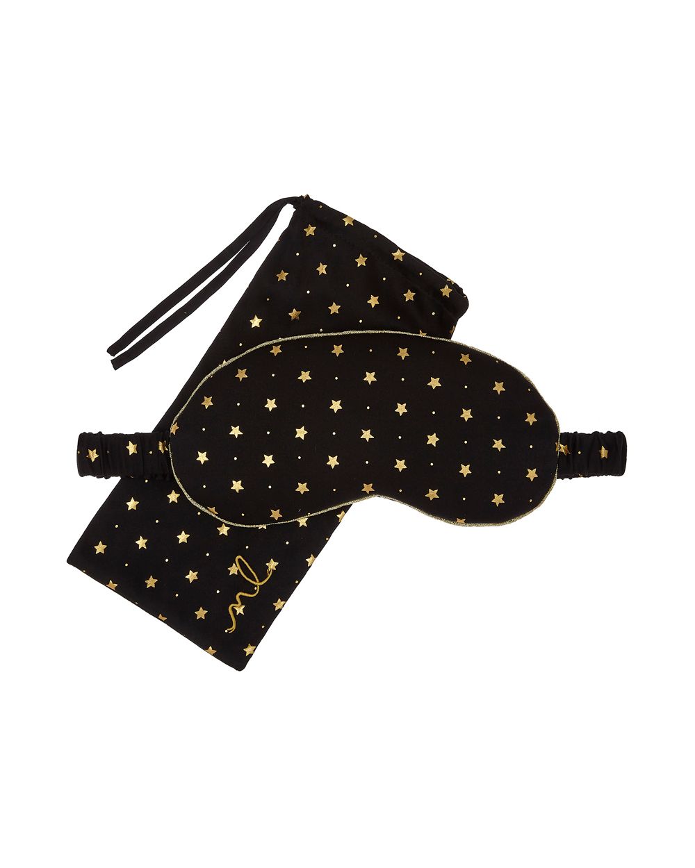 Morgan Lane Starburst Eye Mask in black