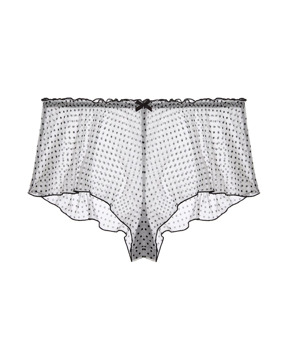 Hanky Panky Spot On Chiffon Tap Pant in white