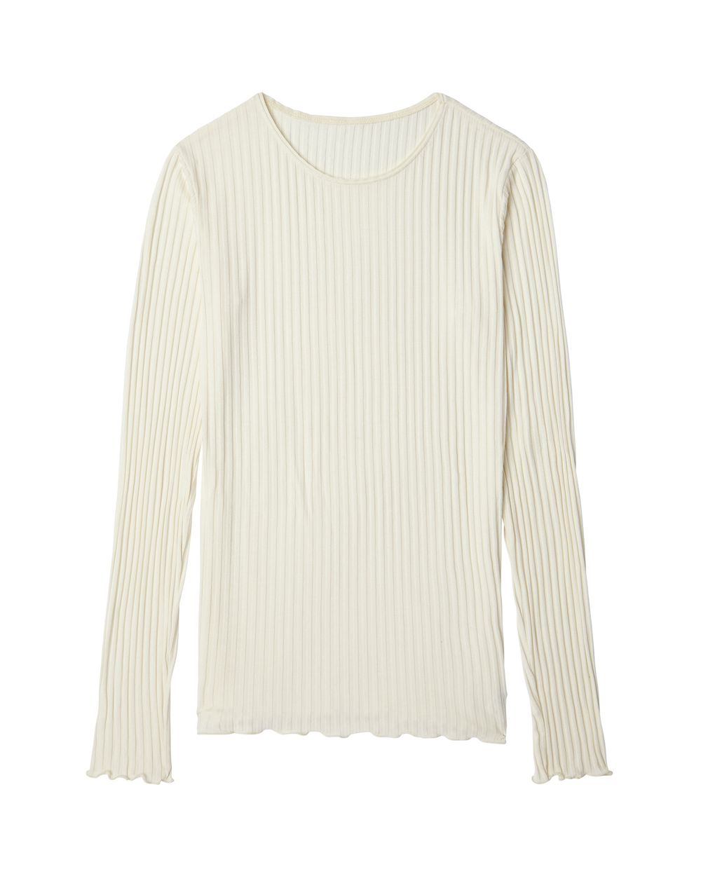 Hanky Panky Long Sleeve Scoop Neck Top in white