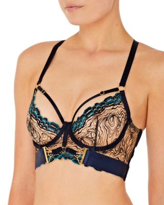 Bordelle Kea Bodice Bra in blue