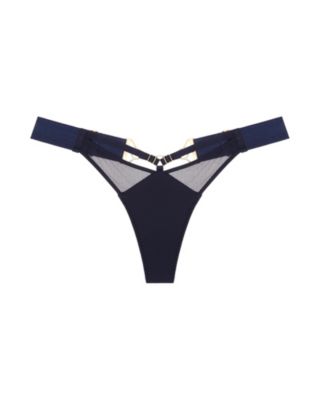 Bordelle Rey Thong in blue