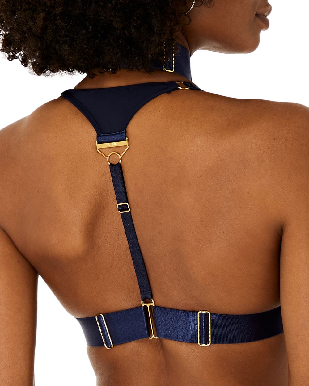 Bordelle Rey Triangle Bra in blue