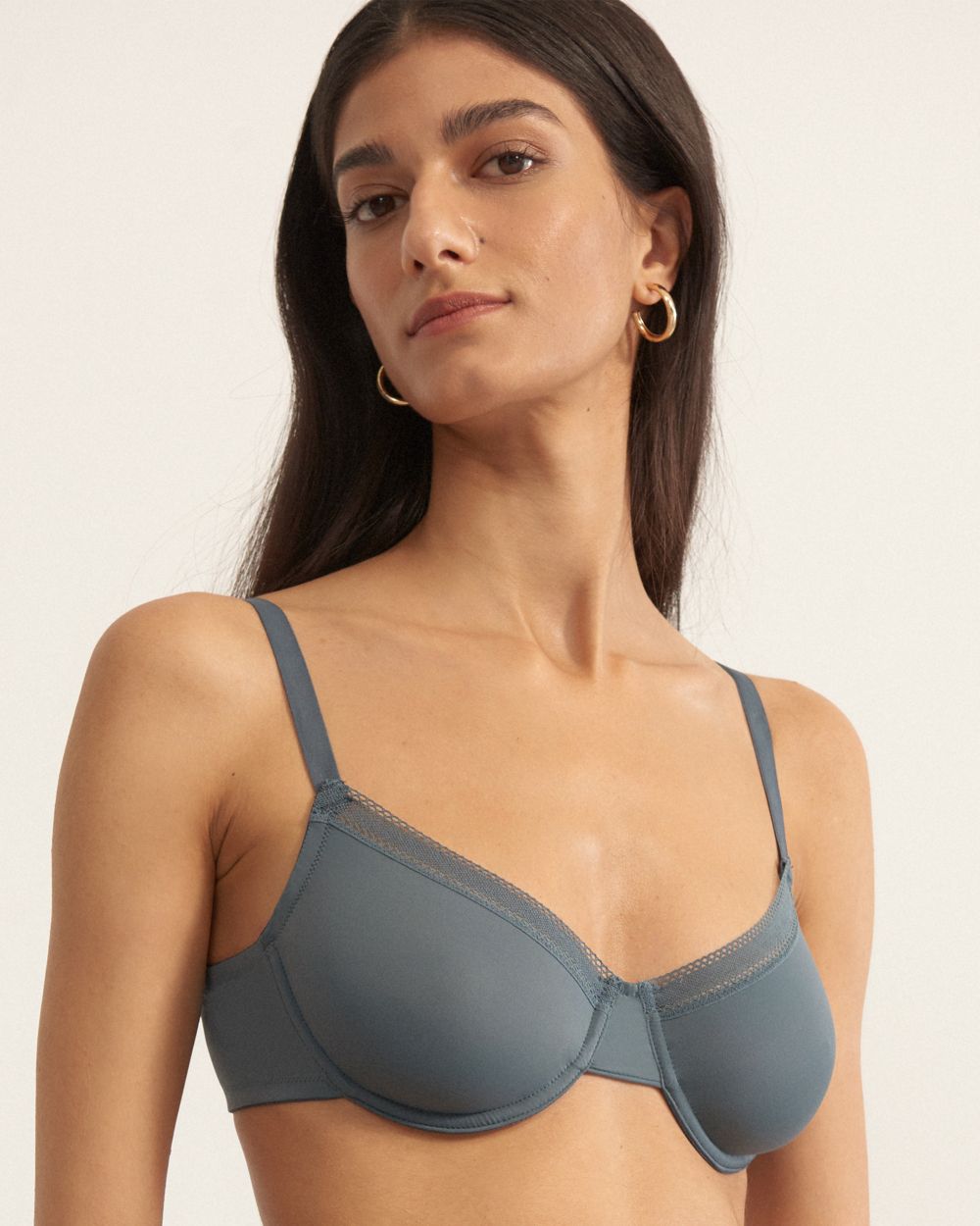 Else Nano Underwired Bra in blue
