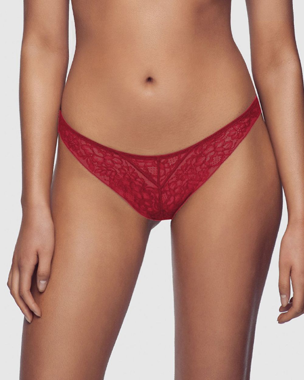 Kiki de Montparnasse Bandage G-String in red