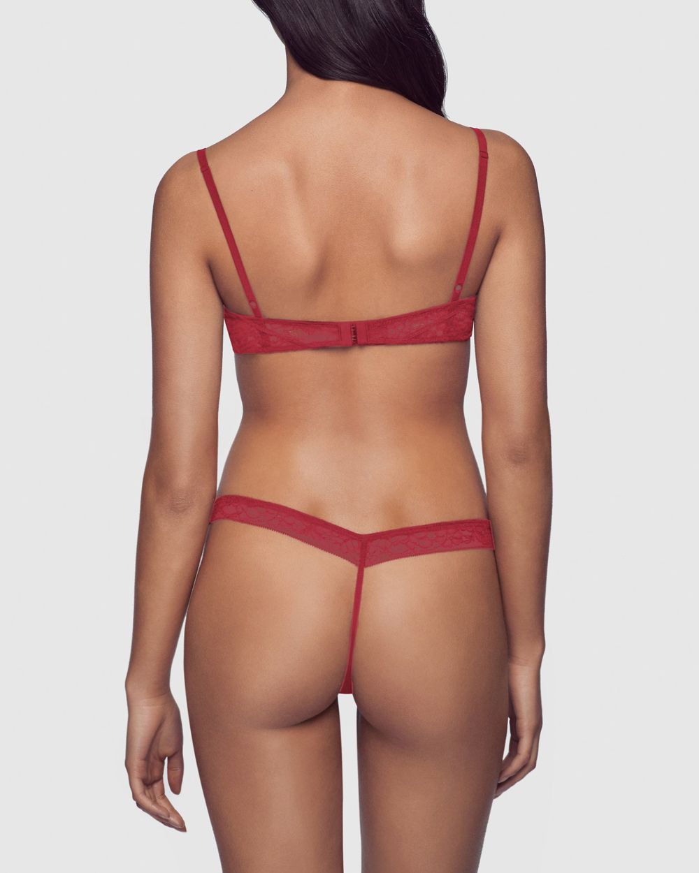 Kiki de Montparnasse Bandage G-String in red