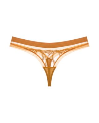 The Underargument For Insecurities Against Self Doubt Thong in yellow