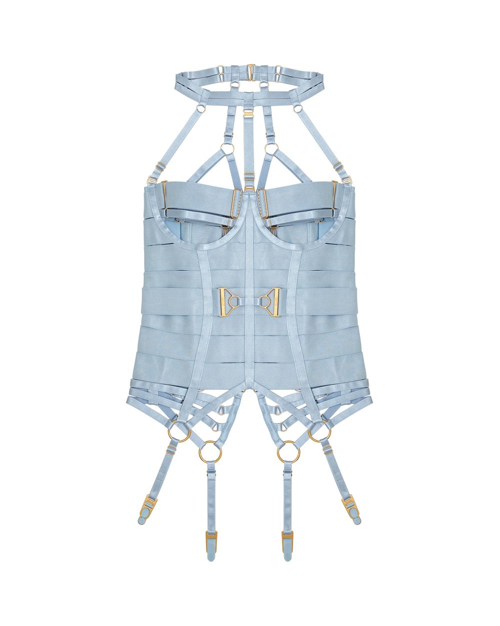 Bordelle Ula Basque in blue